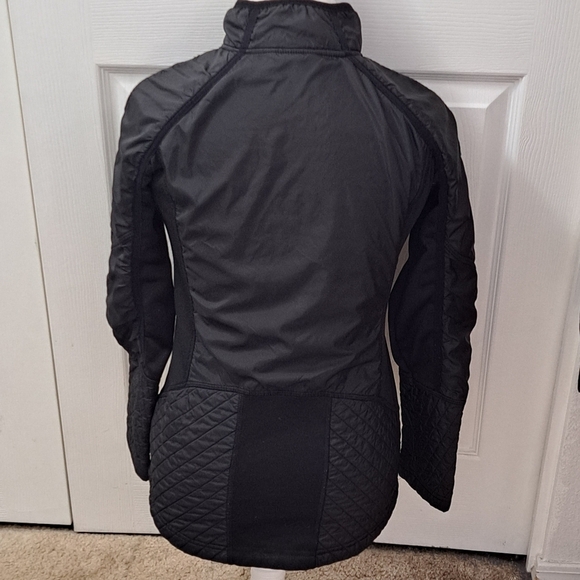 Xersion Dark Grey Athletic Quilted Jacket    Size S - Picture 10 of 10